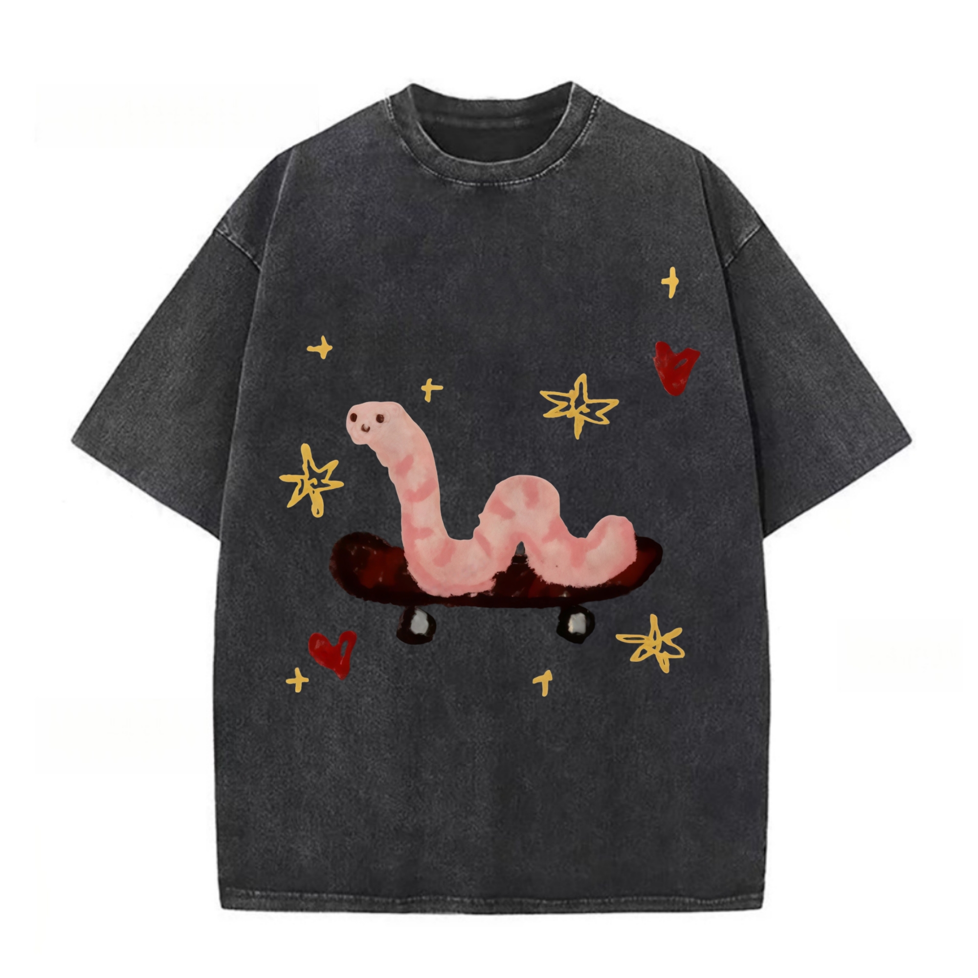 The Caterpillar On A Skateboard T-shirt