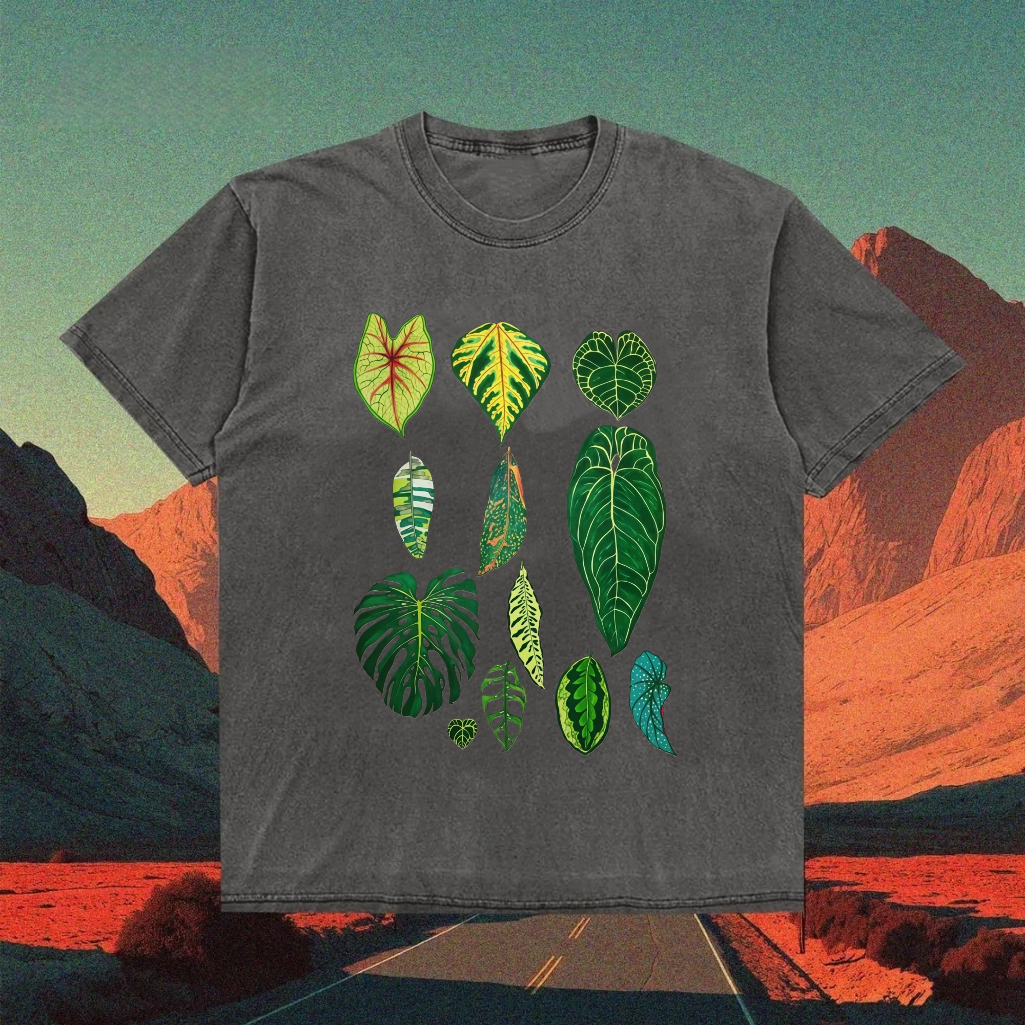Tropical Plant Leaves T-shirt