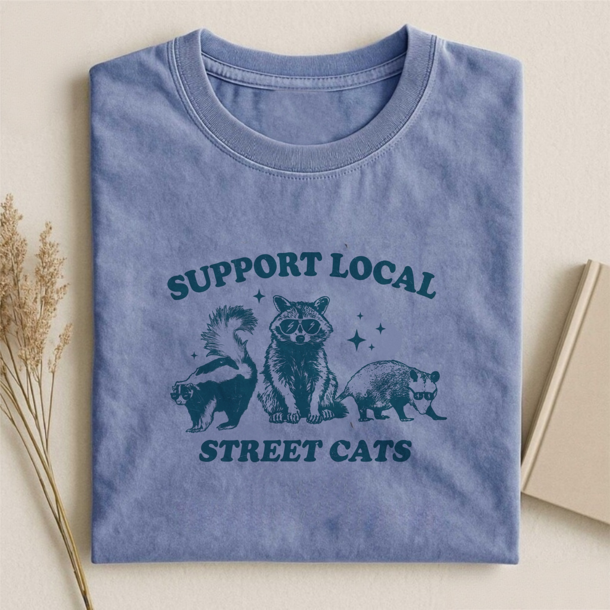 Support Your Local Street Cats T-shirt