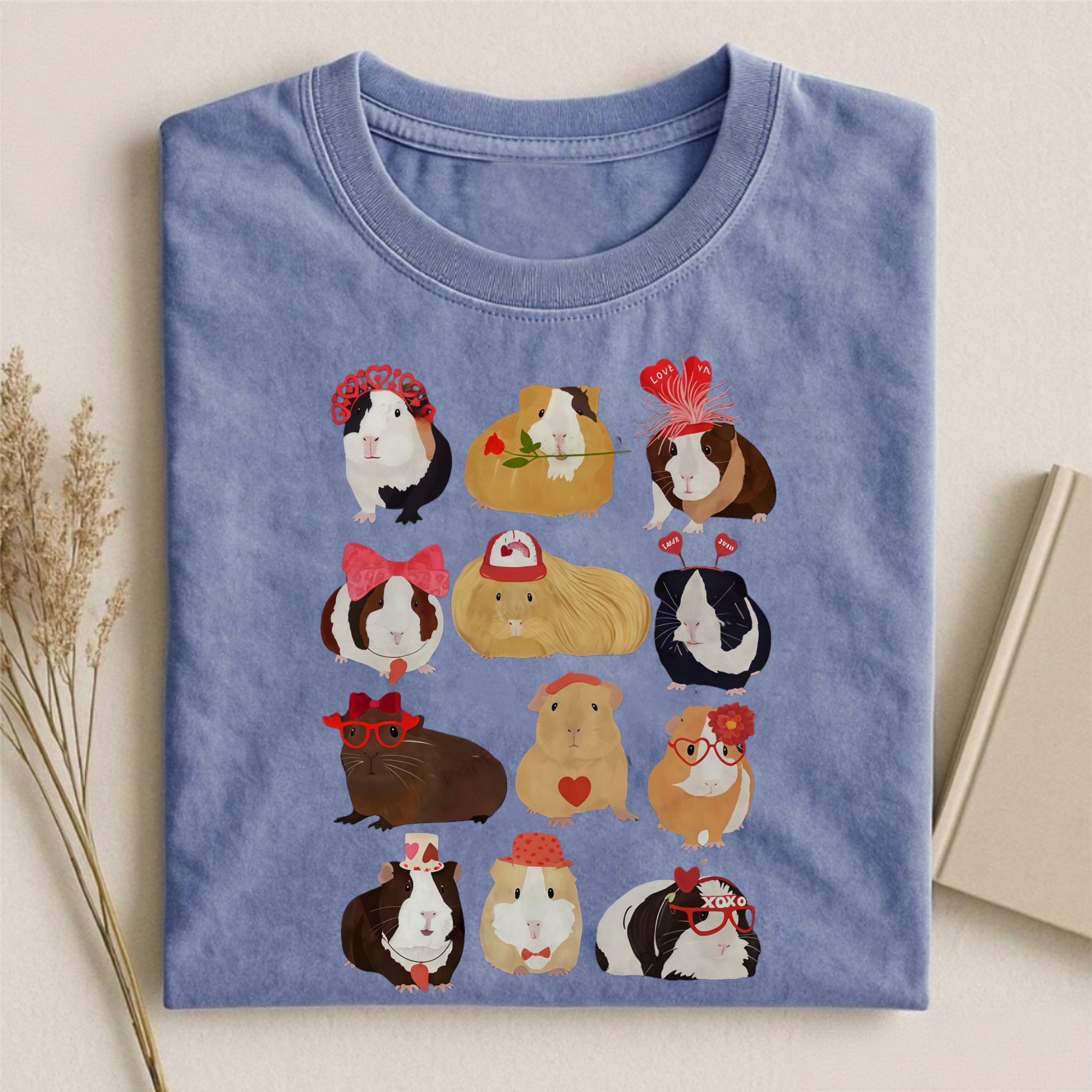 Valentine's Day Guinea Pig T-shirt