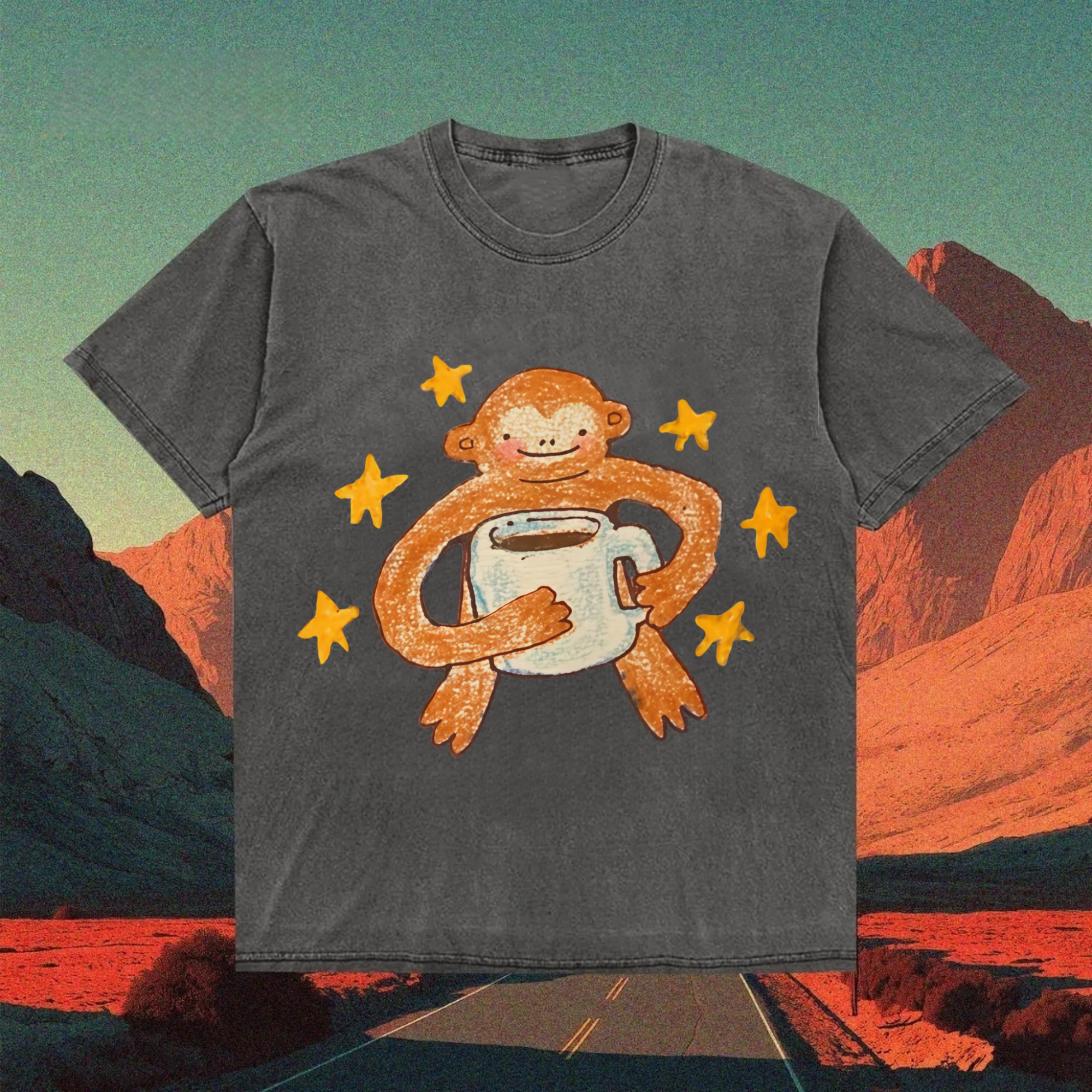 Star Monkey T-shirt