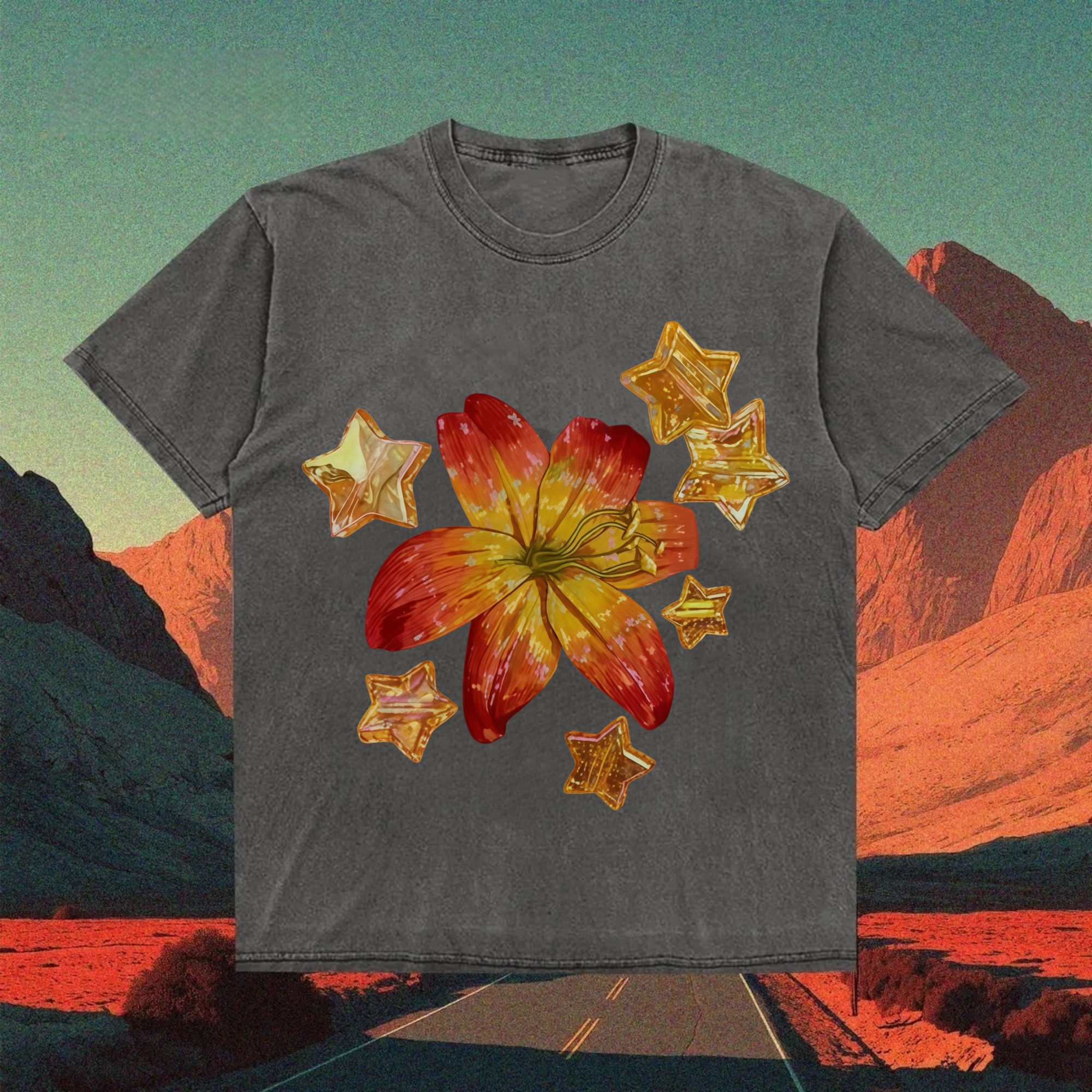 Orange Lily T-shirt