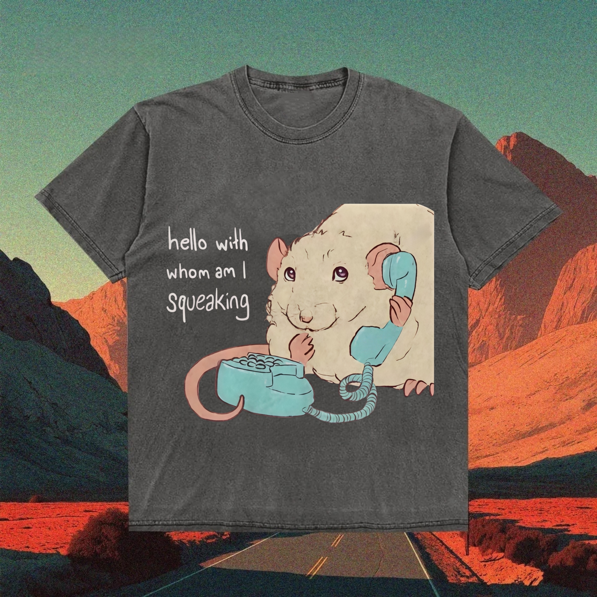 Squeaky Call Capers T-shirt