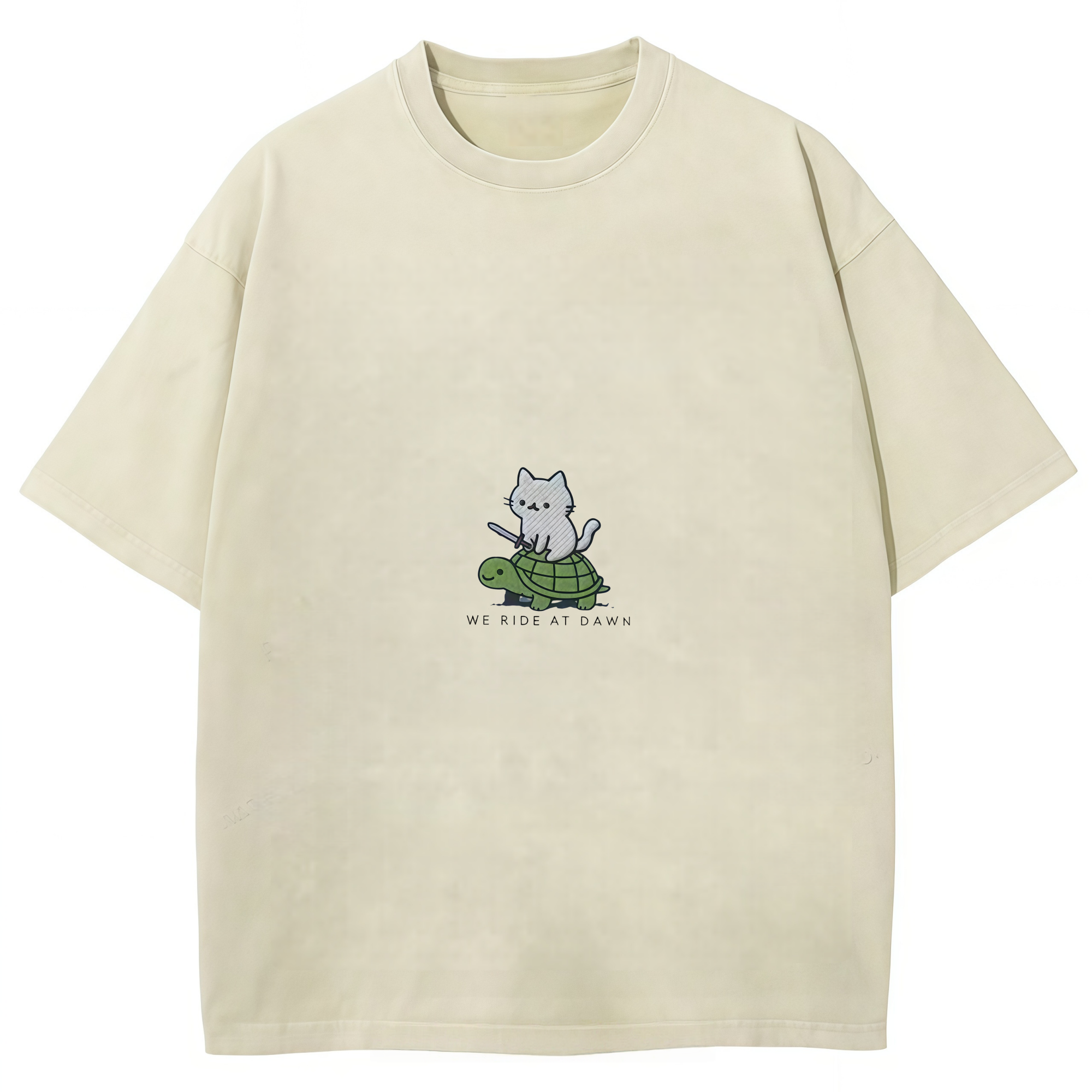 We Ride at Dawn Embroidered T-shirt