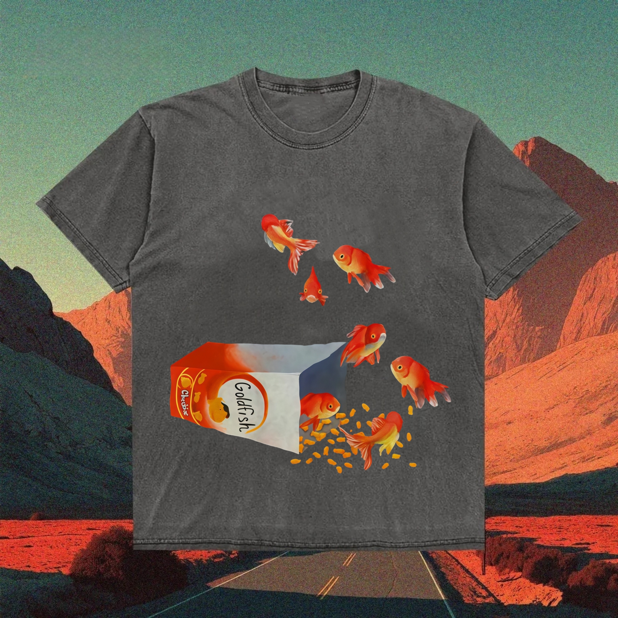 Seven Goldfishes T-shirt
