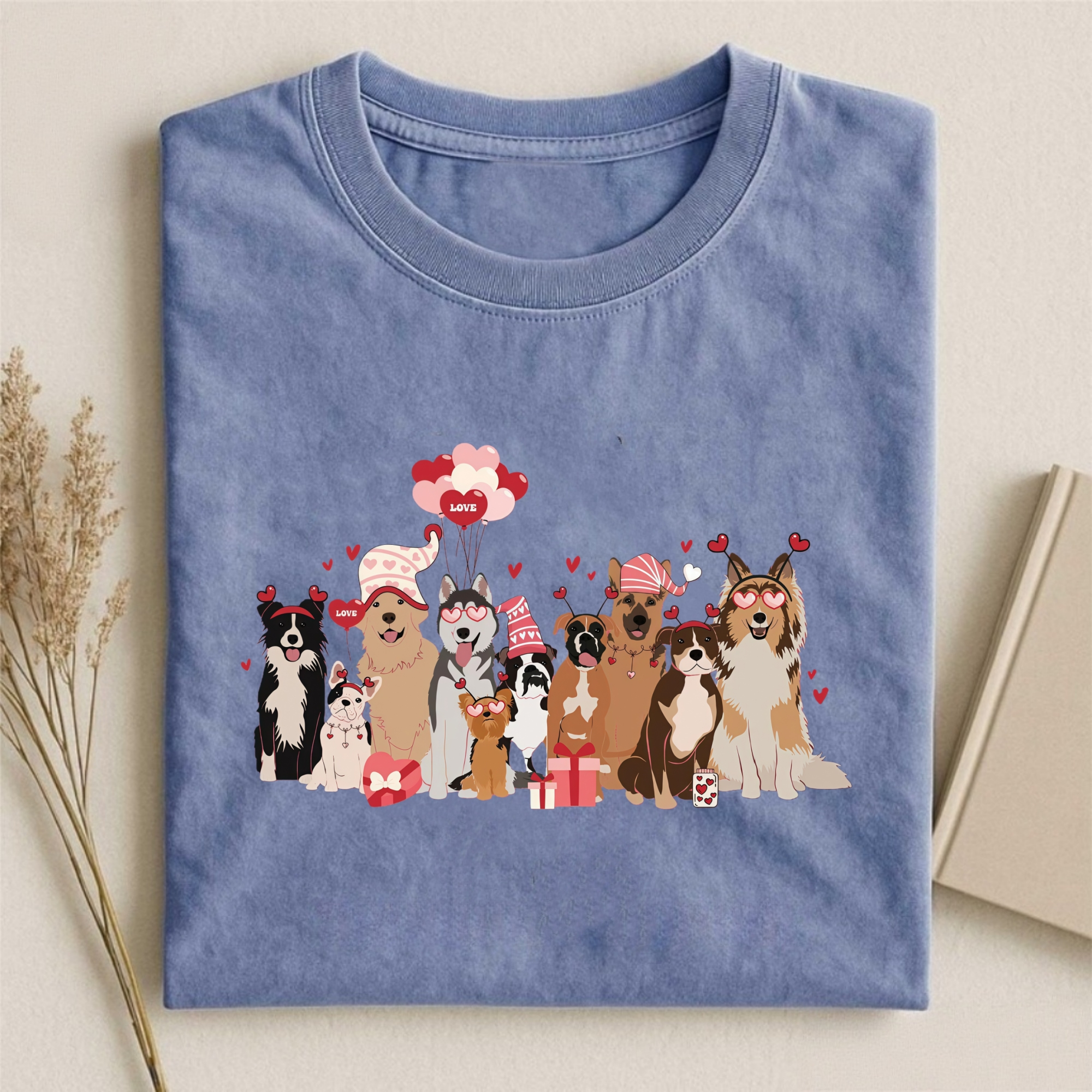 Valentines Dogs T-shirt