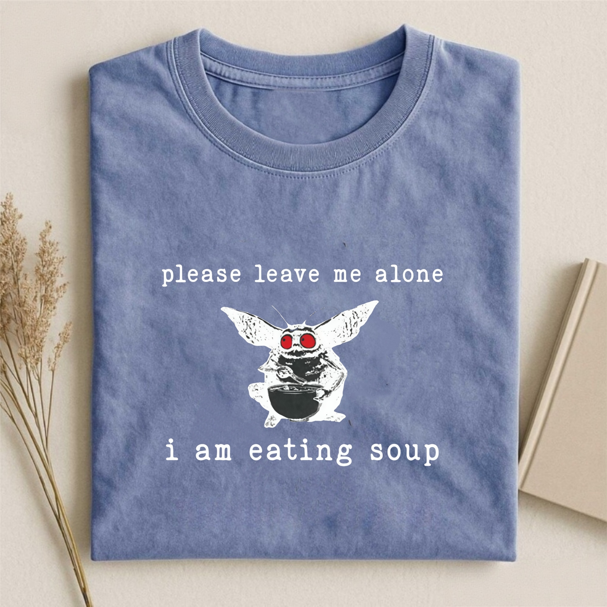 Mothman Eating Soup T-shirt