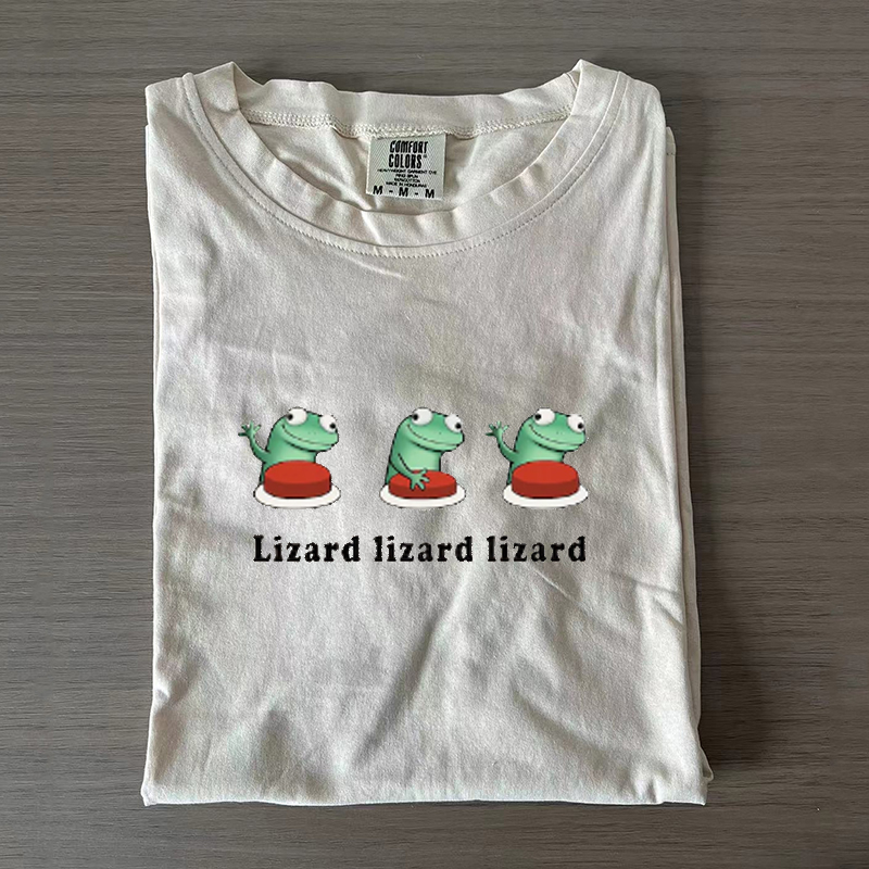 Lizard Lizard Lizard Meme T-shirt