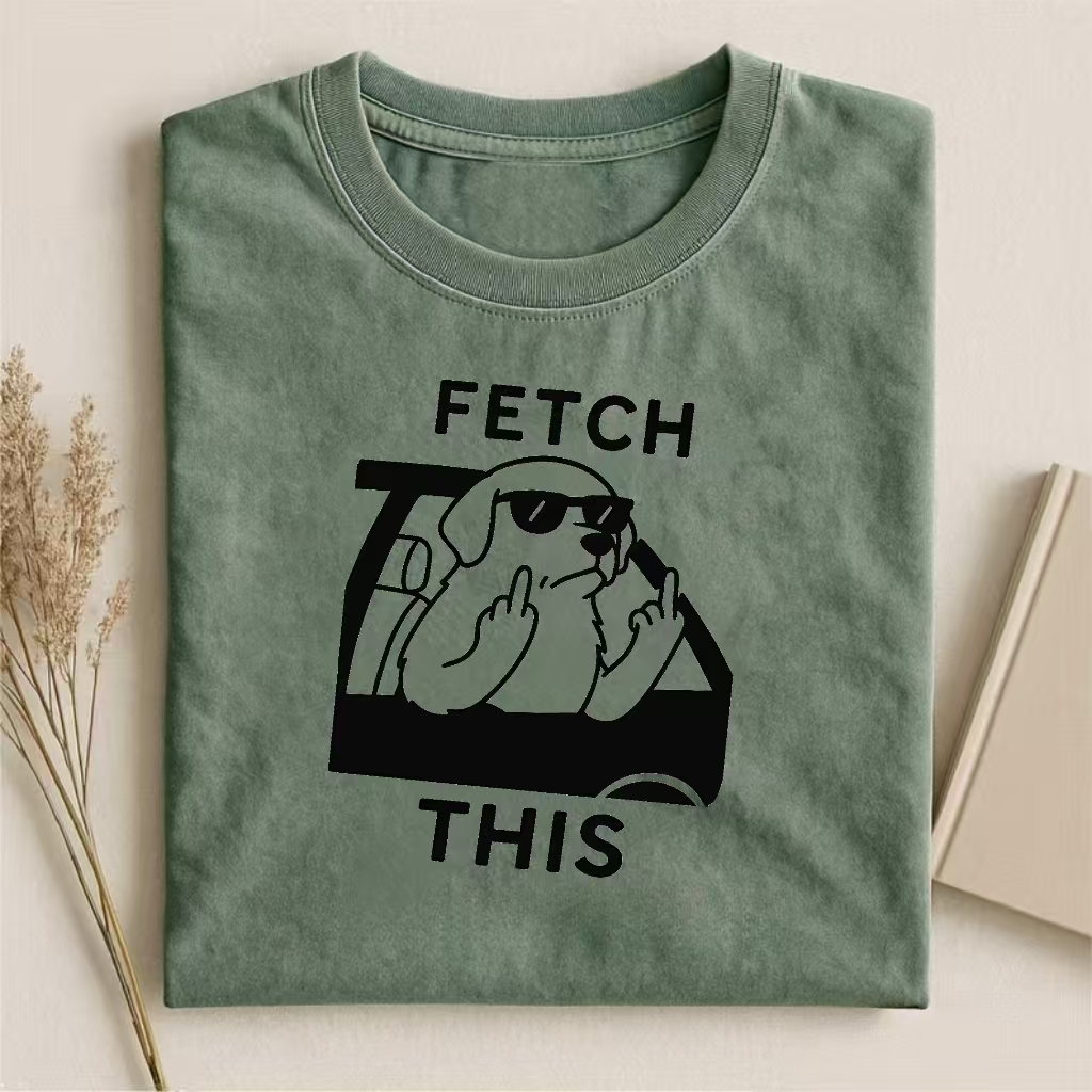 Funny Dog Fetch This T-shirt