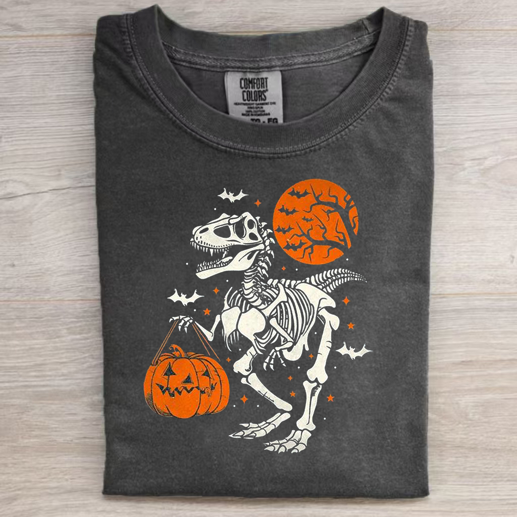 Dinosaur Halloween Spooky T-shirt