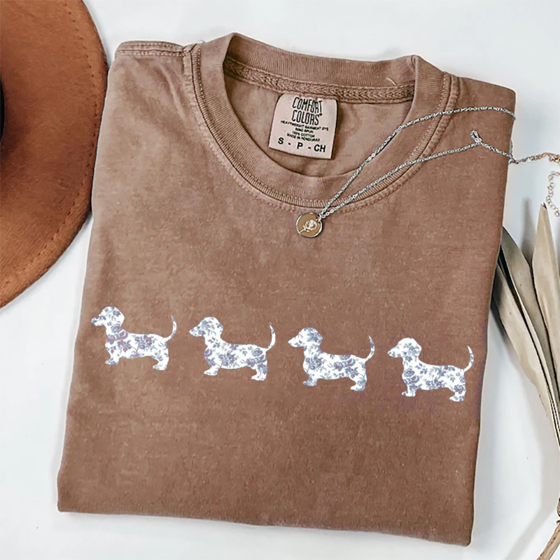 Comfort Colors Dachshund T-shirt