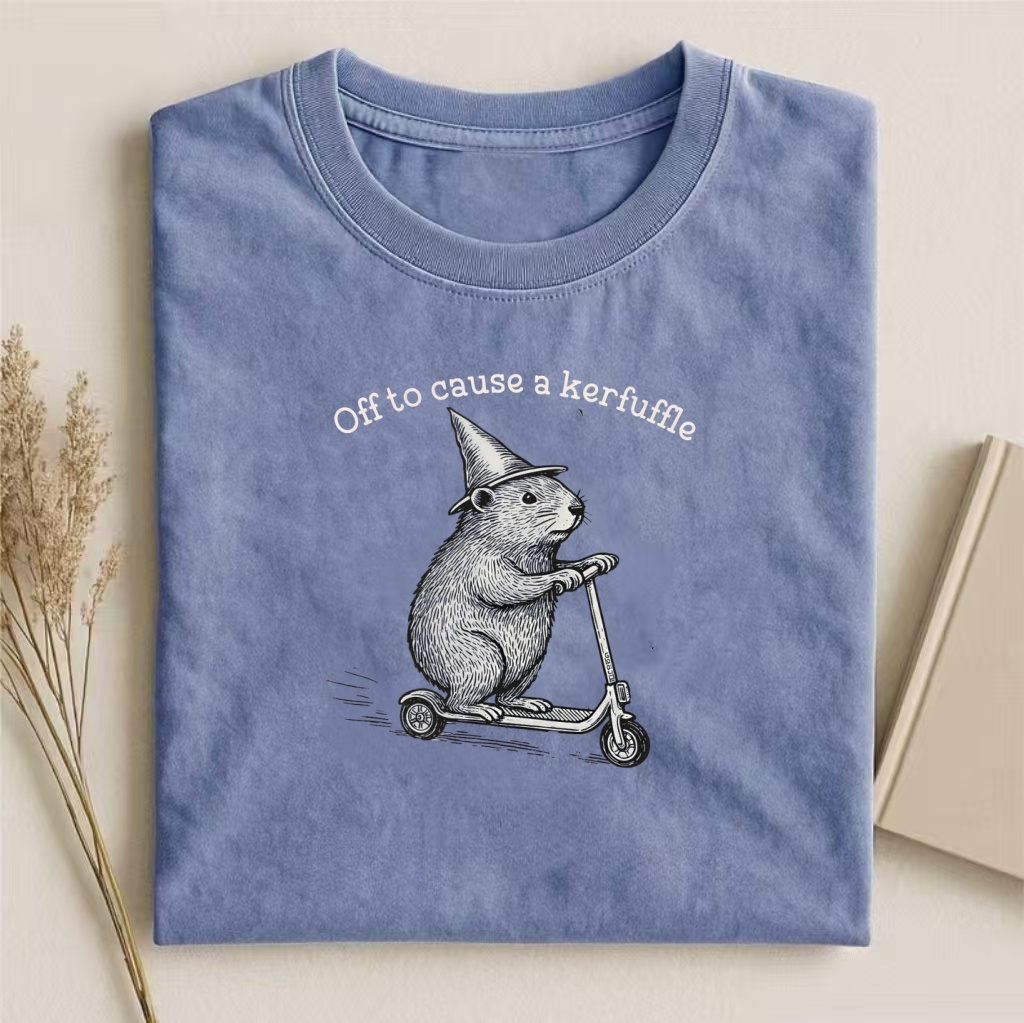 Kerfuffle-Causing Groundhog Wizard T-shirt