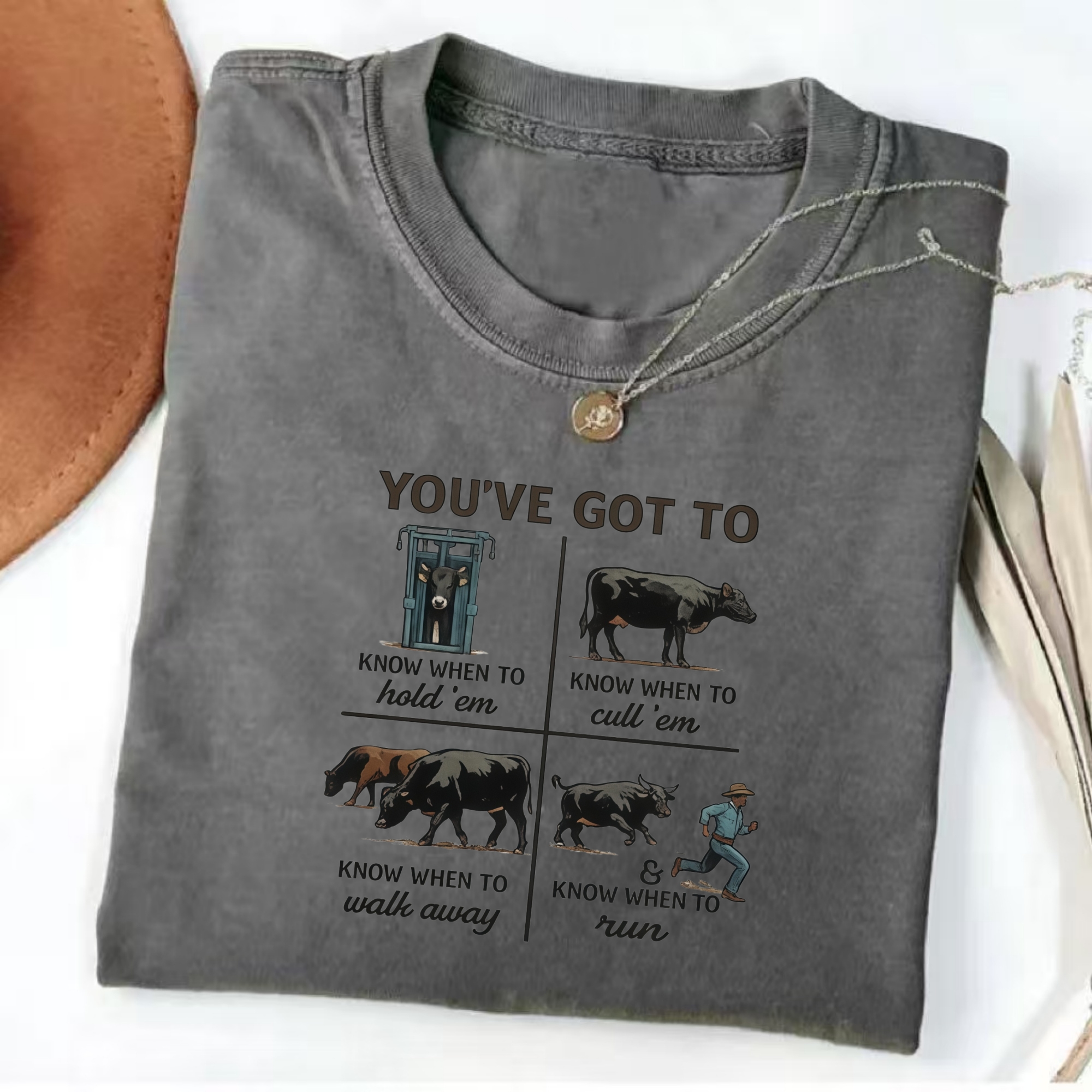 Know When to Hold 'Em T-Shirt