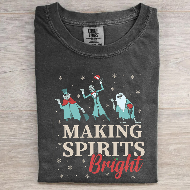 Making Spirits Bright Christmas T-shirt