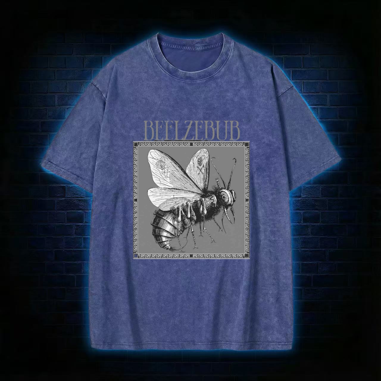 Beelzebub Washed T-shirt