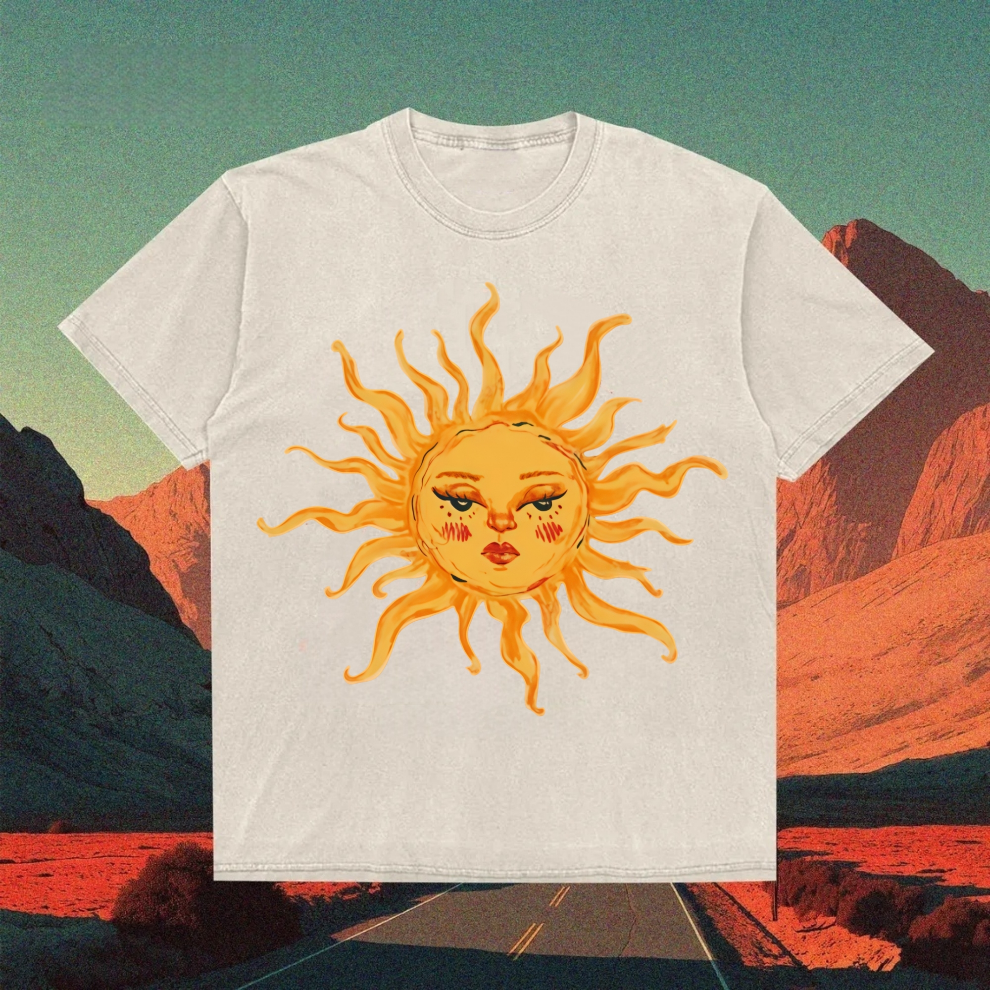 Abstract Sun T-shirt