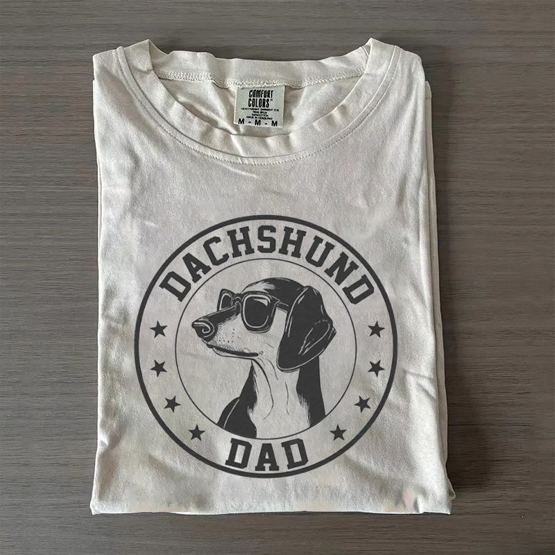 Dachshund Dad T-shirt