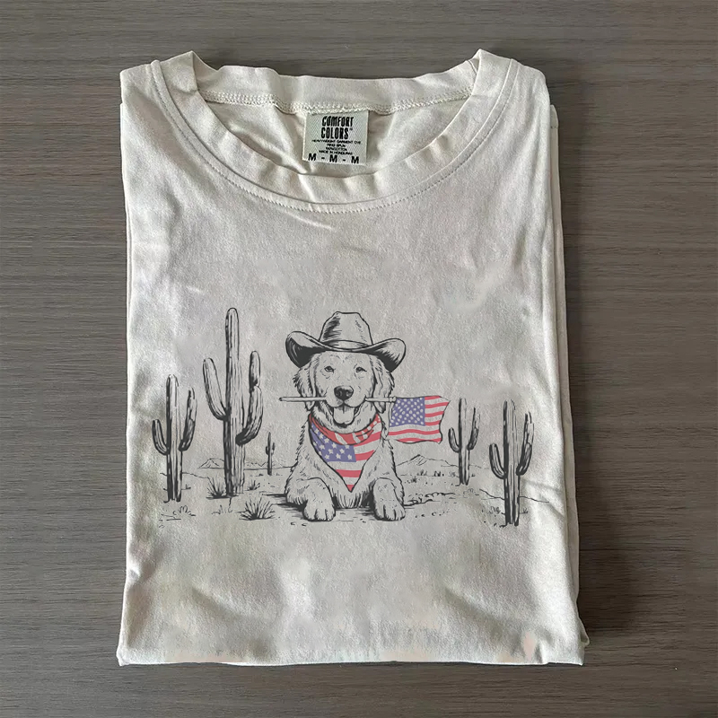 4th of July Dogs T-shirt