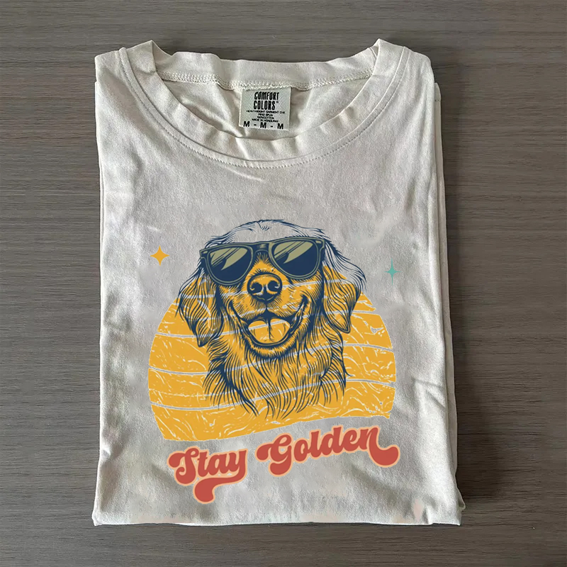 Stay Golden Retriever T-shirt