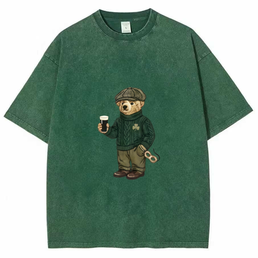 Y2K St Patricks Day Bear T-Shirt