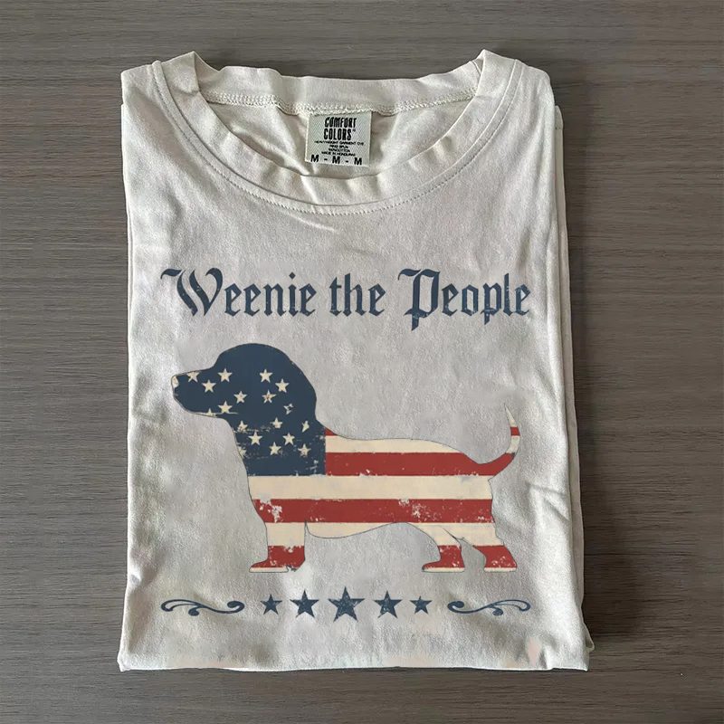 4th Of July Dachshund T-shirt