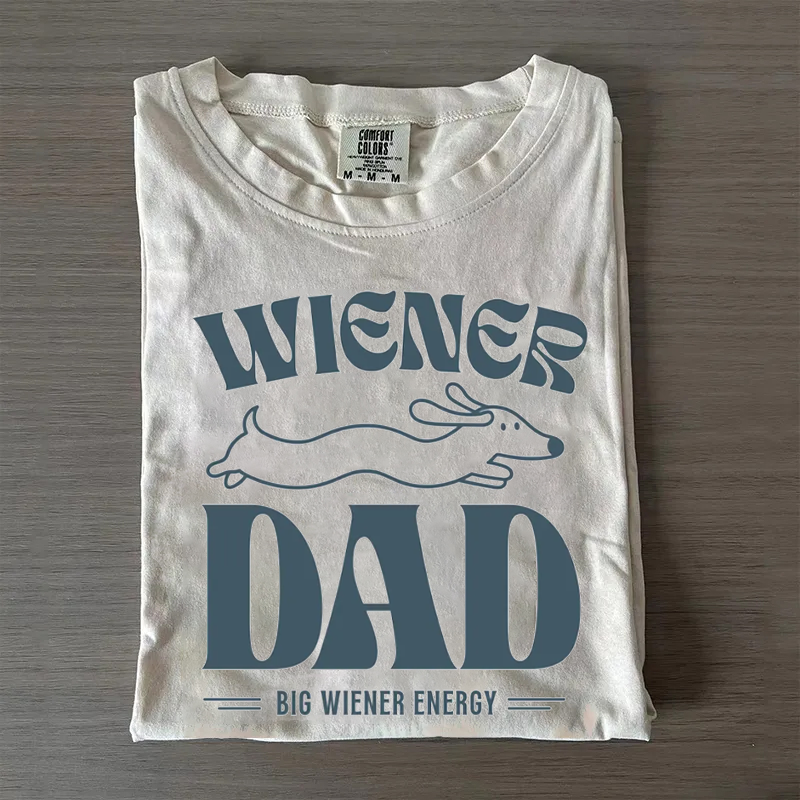 Funny Dachshund Dad T-shirt