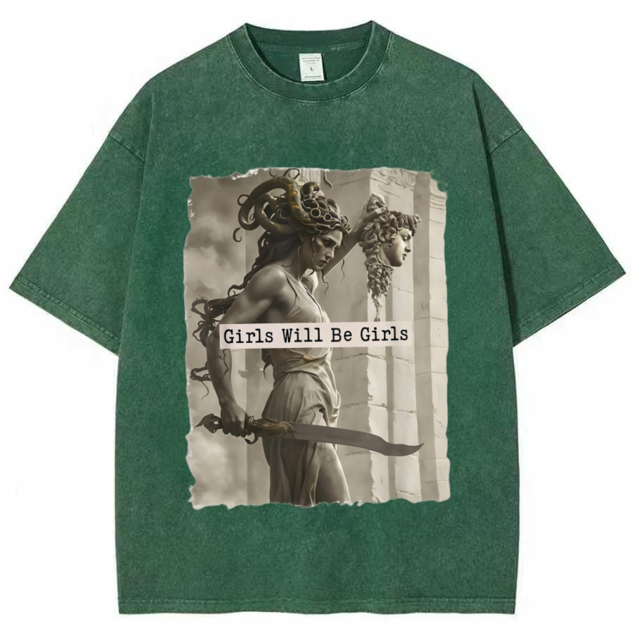 Girls Will Be Girls Medusa T-Shirt