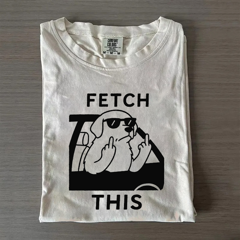 Fetch This Dog in Car T-shirt