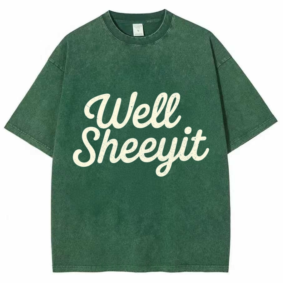 Well Sheeyit Country Western T-Shirt