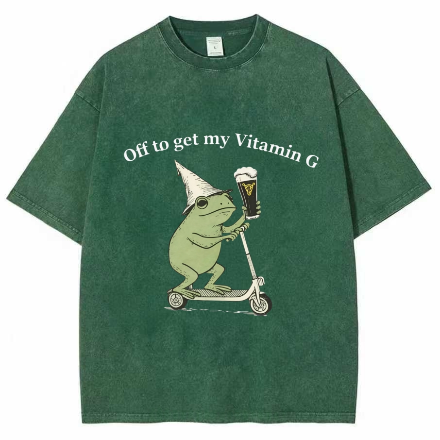 Beer Frog Vitamin G T-Shirt