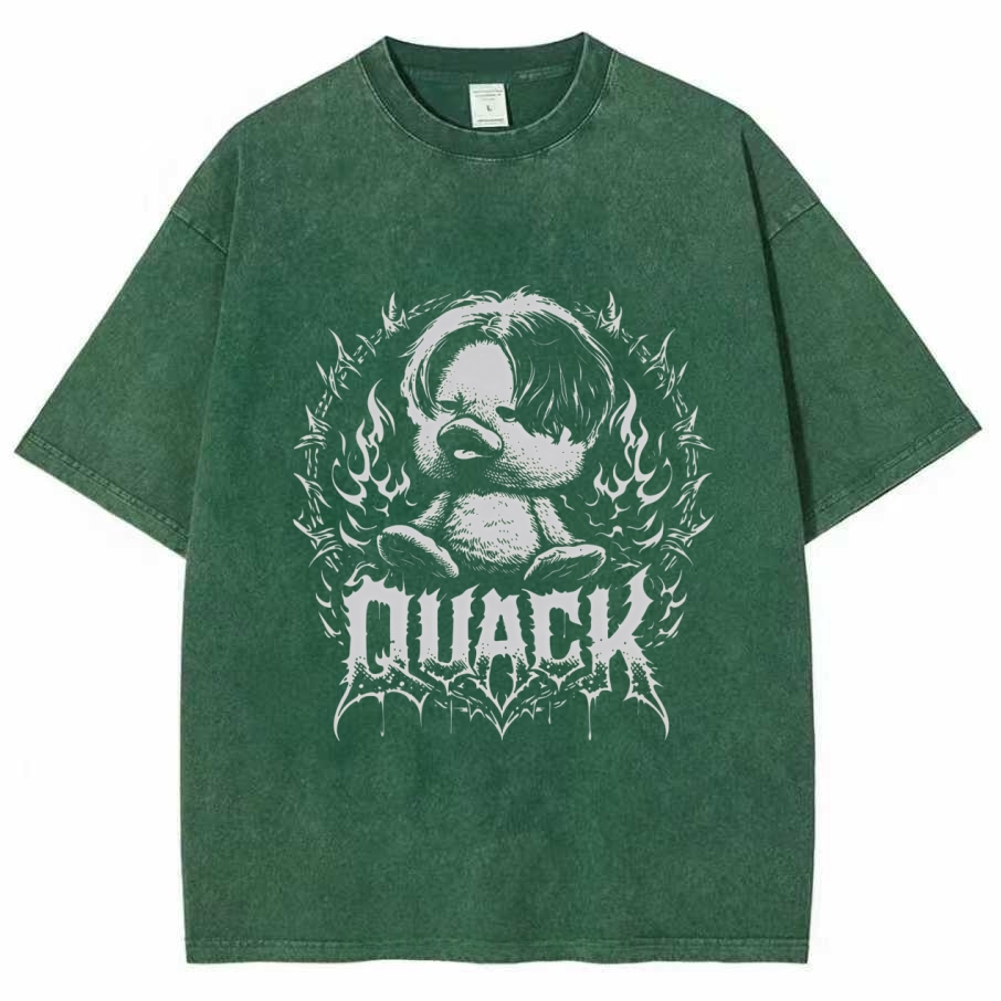 Funny Duck Metal Concert T-Shirt