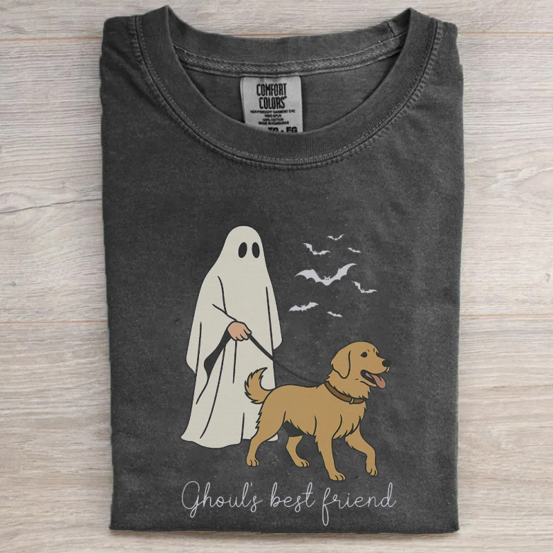 Golden Retriever Halloween T-shirt