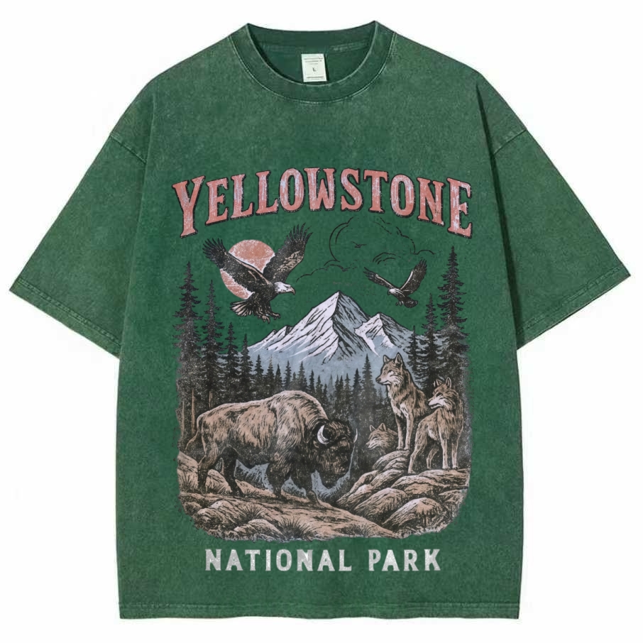 Retro Yellowstone National Park T-Shirt
