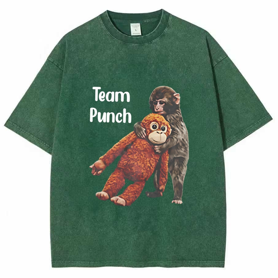 Team Punch Viral Monkey T-Shirt