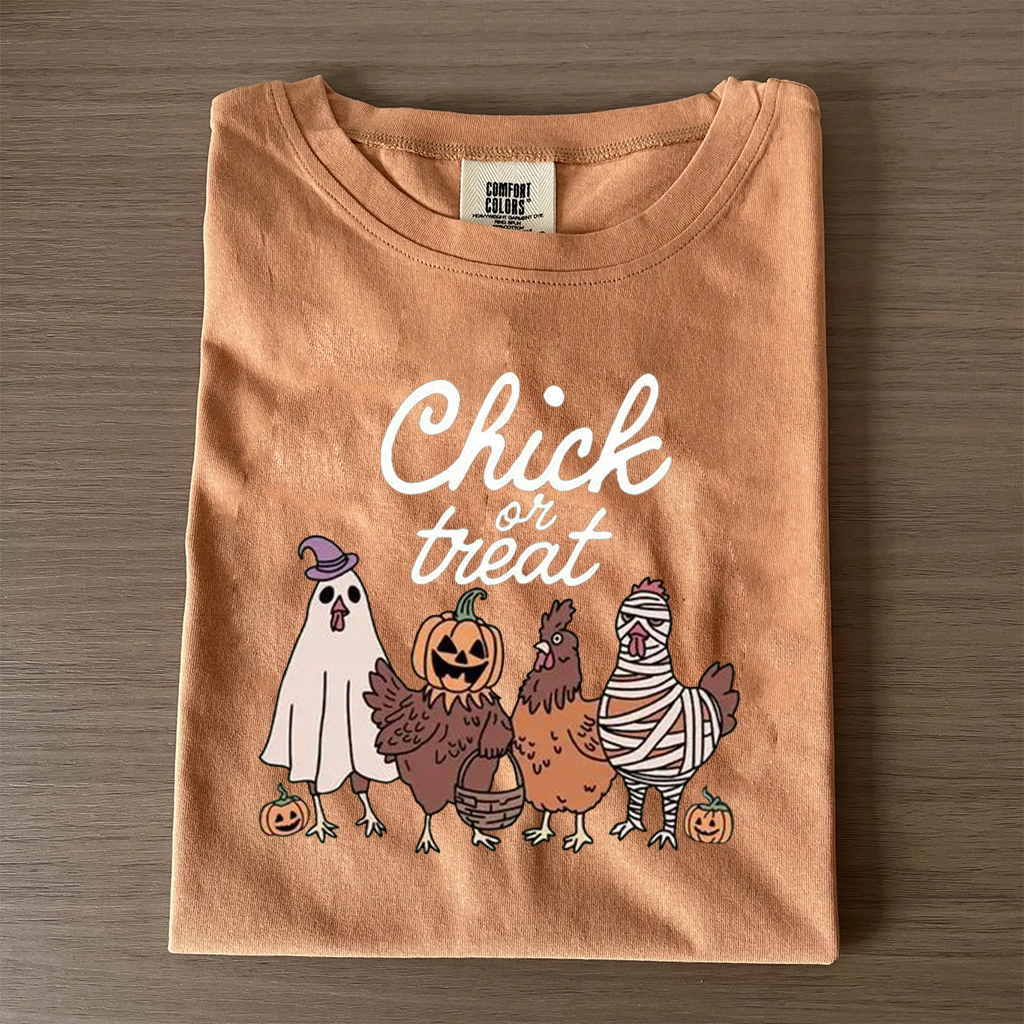 Chick or Treat Halloween T-shirt