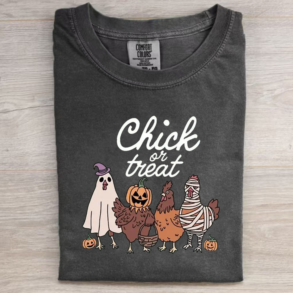 Chick or Treat Halloween T-shirt