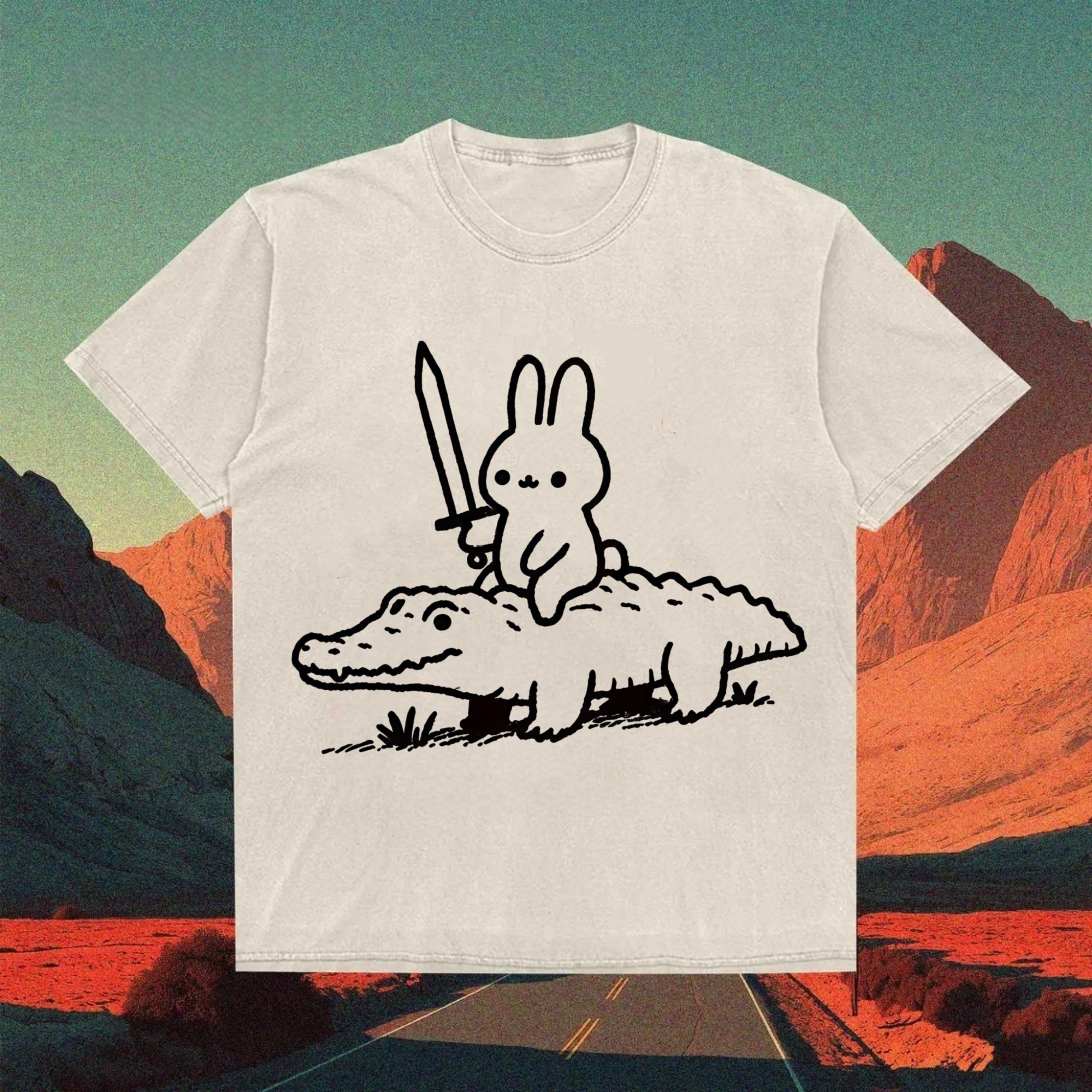 Brave Bunny Vanguard T-shirt