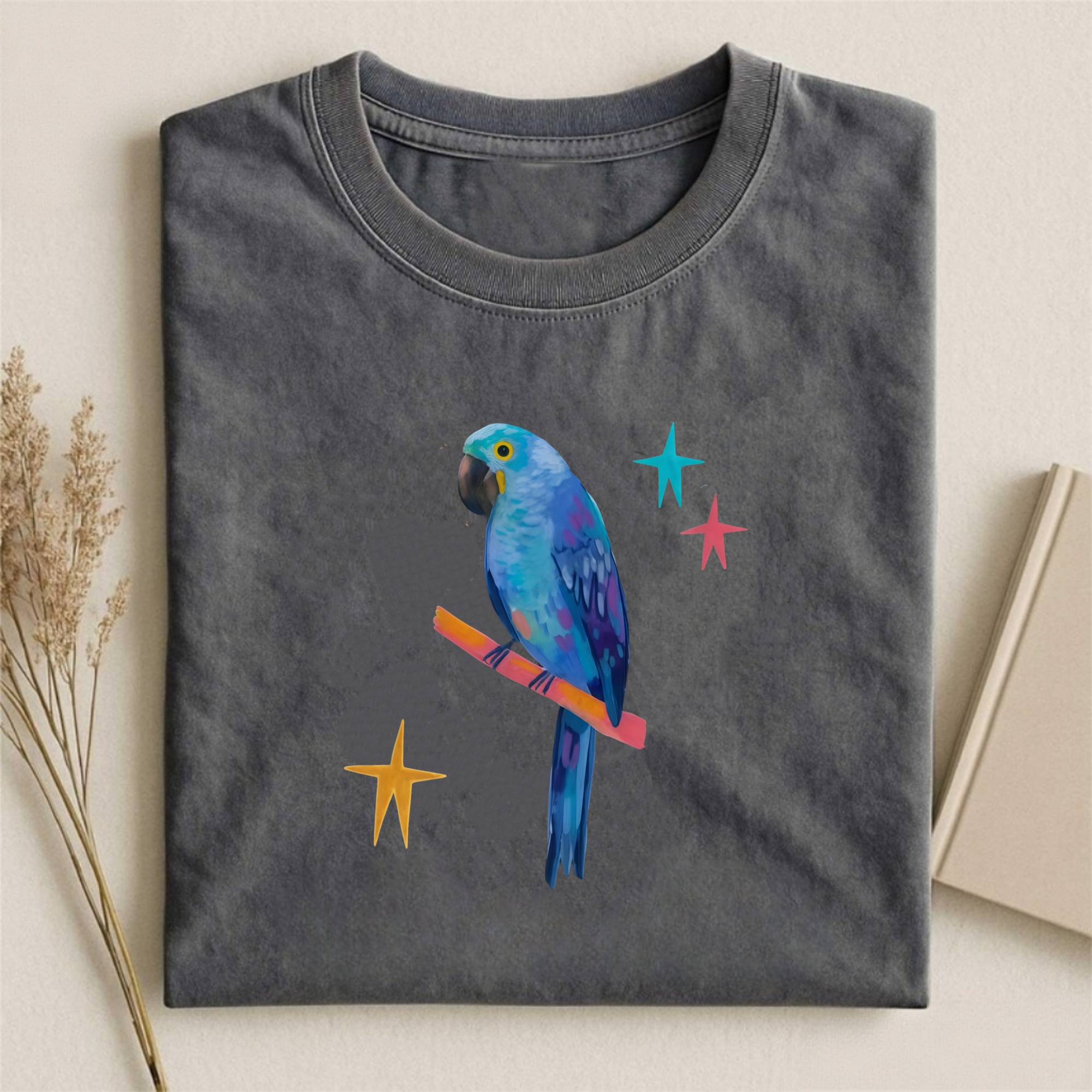 Colorful Parrot T-shirt
