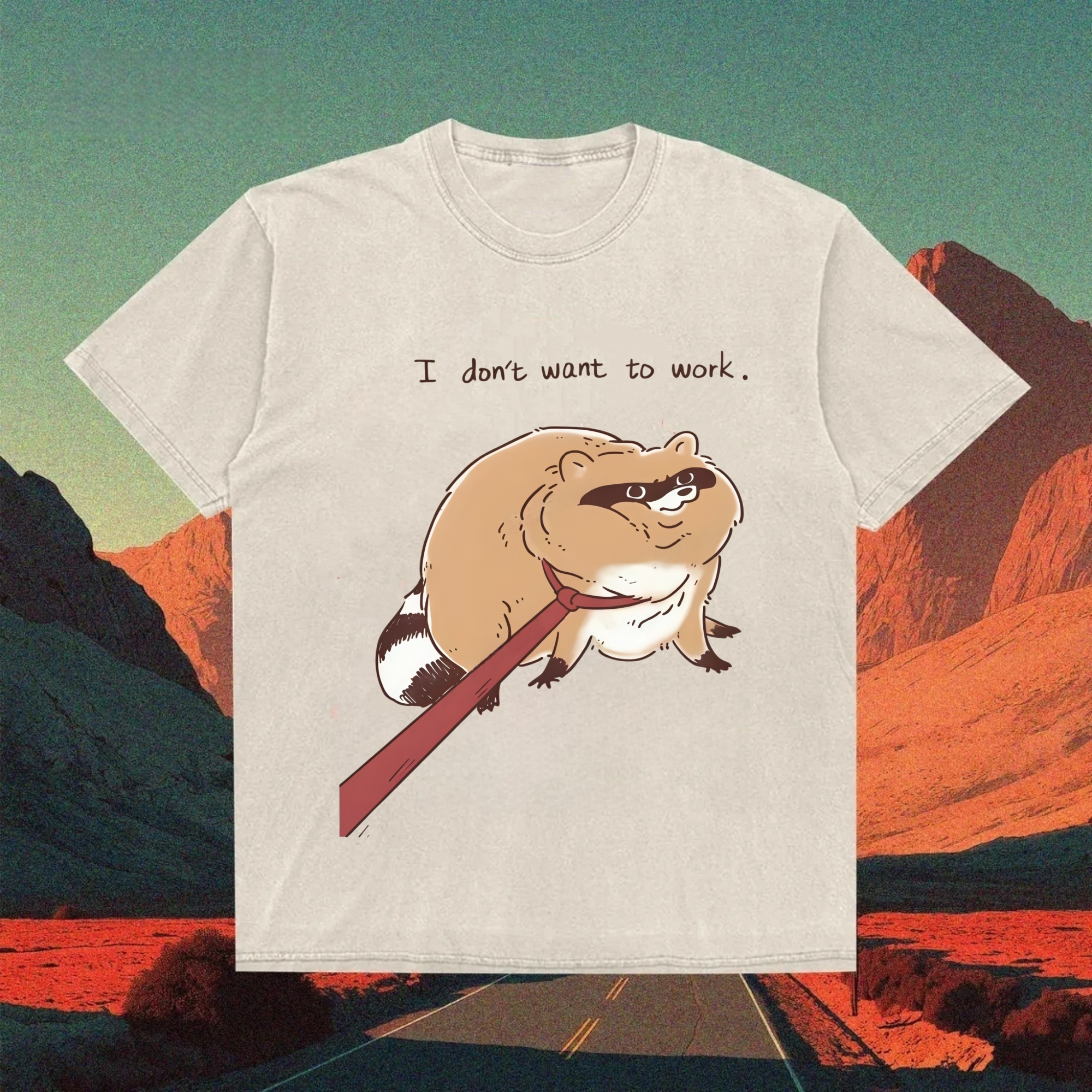 Corporate Casualty Raccoon T-shirt