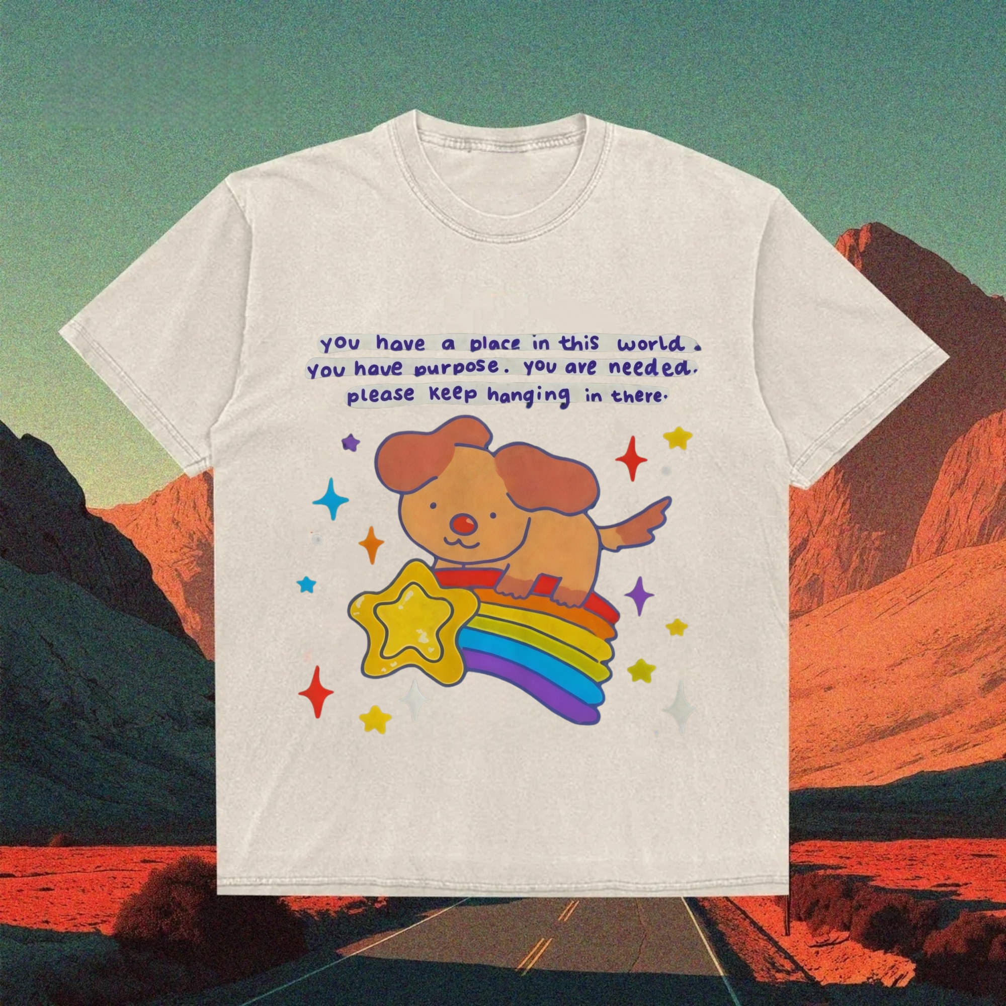 Hanging In There T-shirt