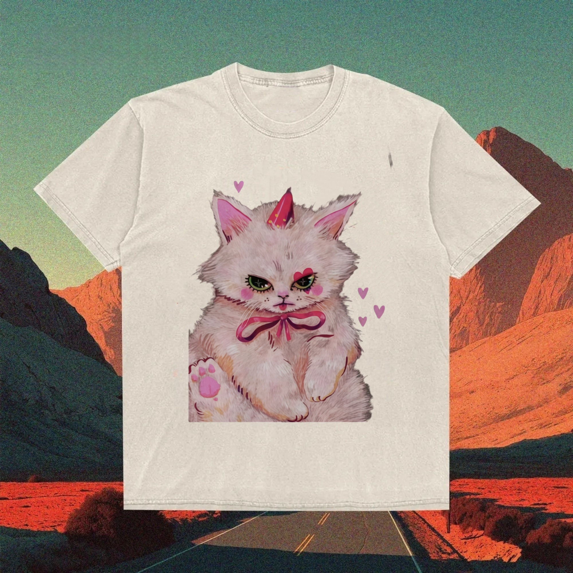 Clown Kitty T-shirt