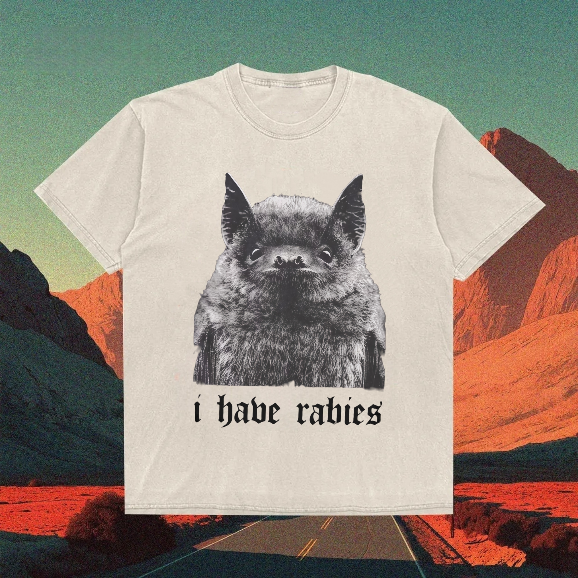 I Have Rabies Bat T-shirt