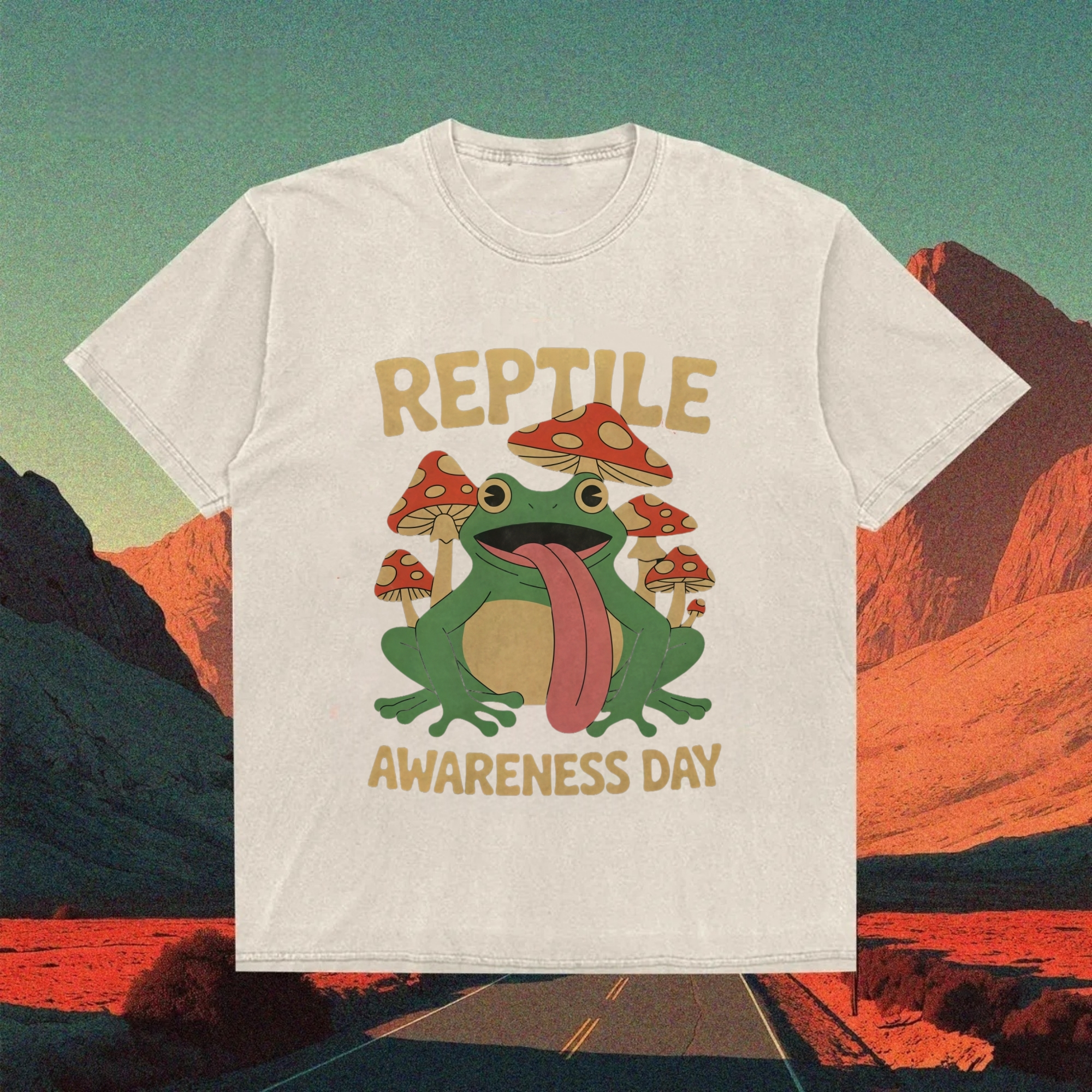 Mushroom Frog Festival T-shirt