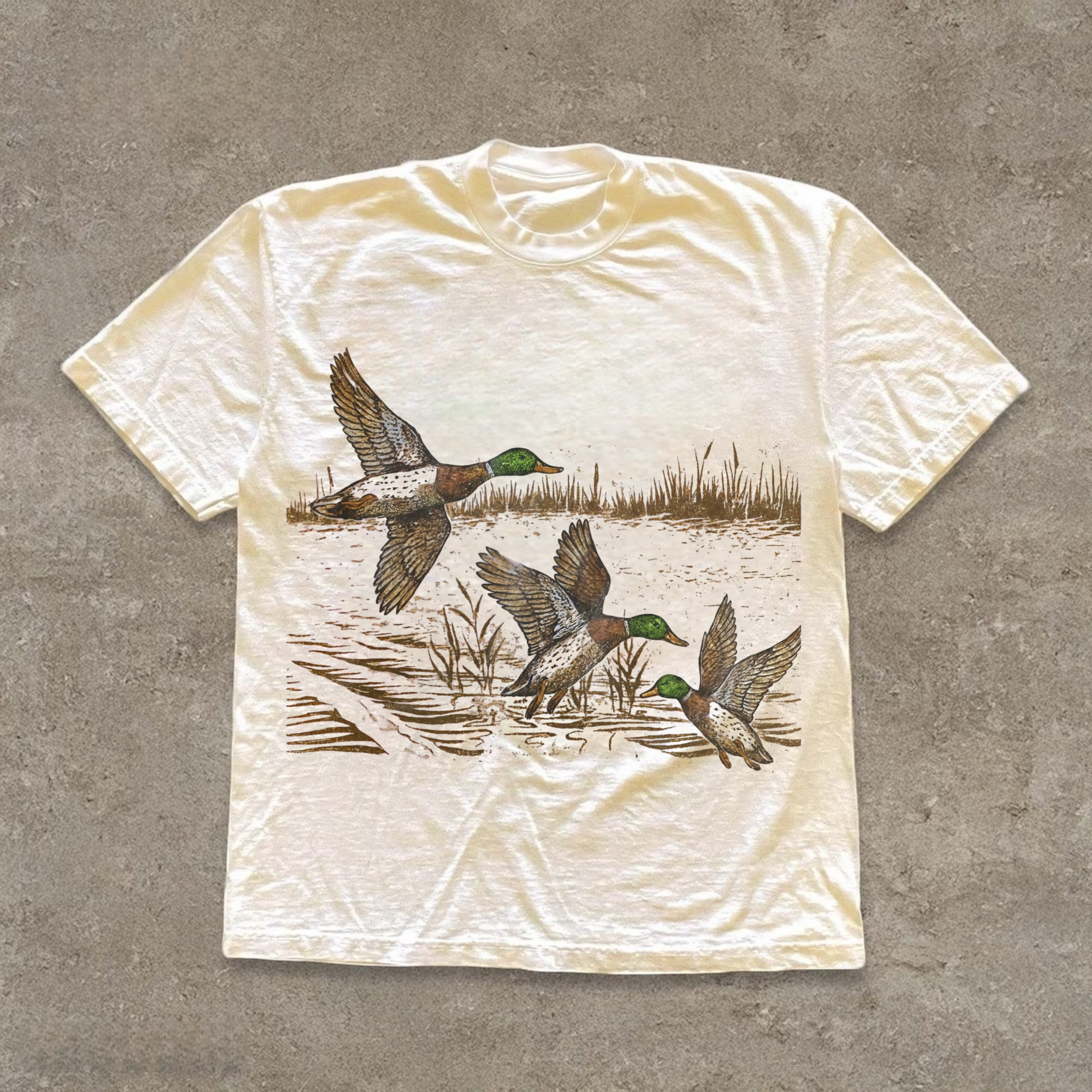 Retro Duck Nature T-shirt
