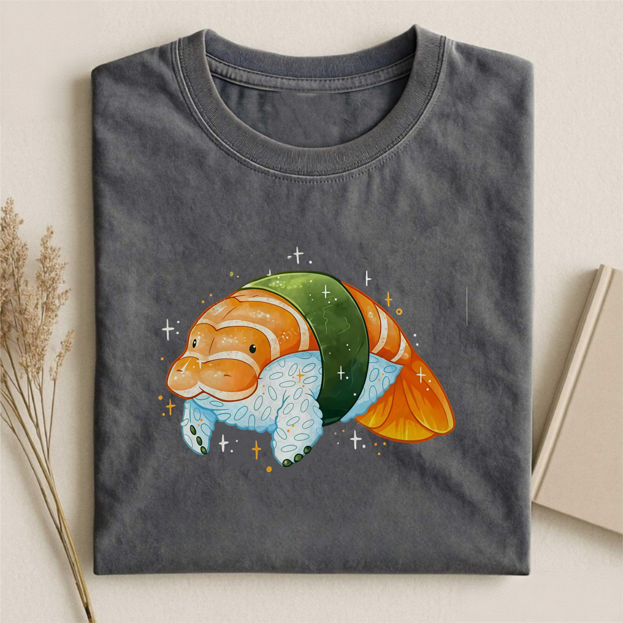 Sushi Shaped Salamander T-shirt