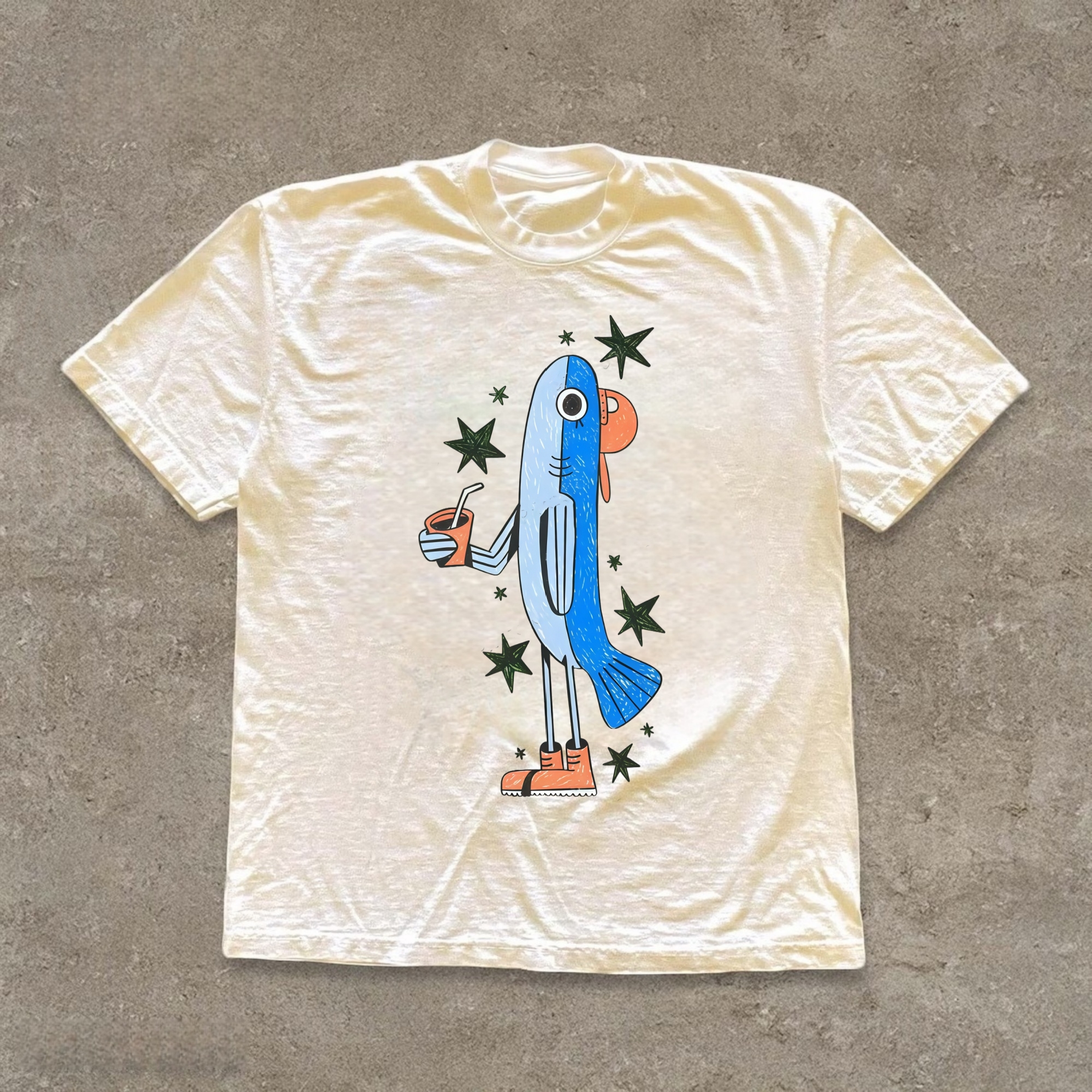 Fish Drinking Beverages T-shirt