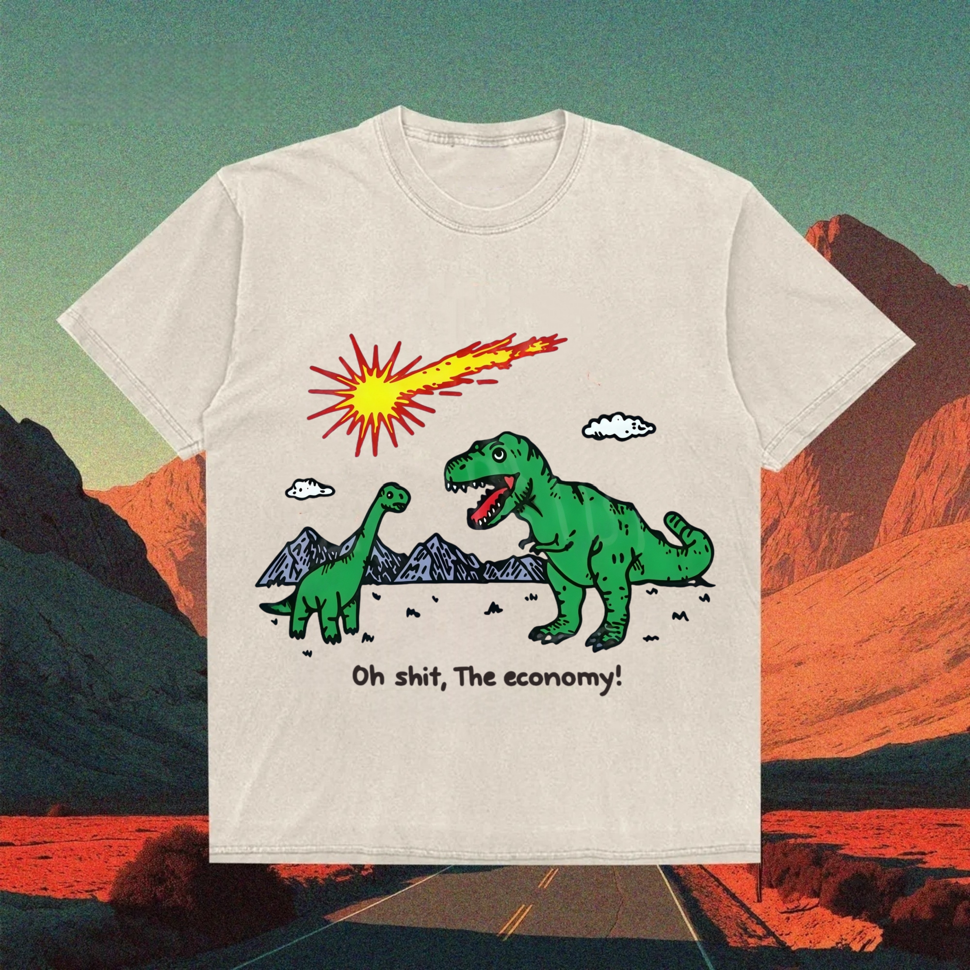 Oh Shit The Economy T-shirt