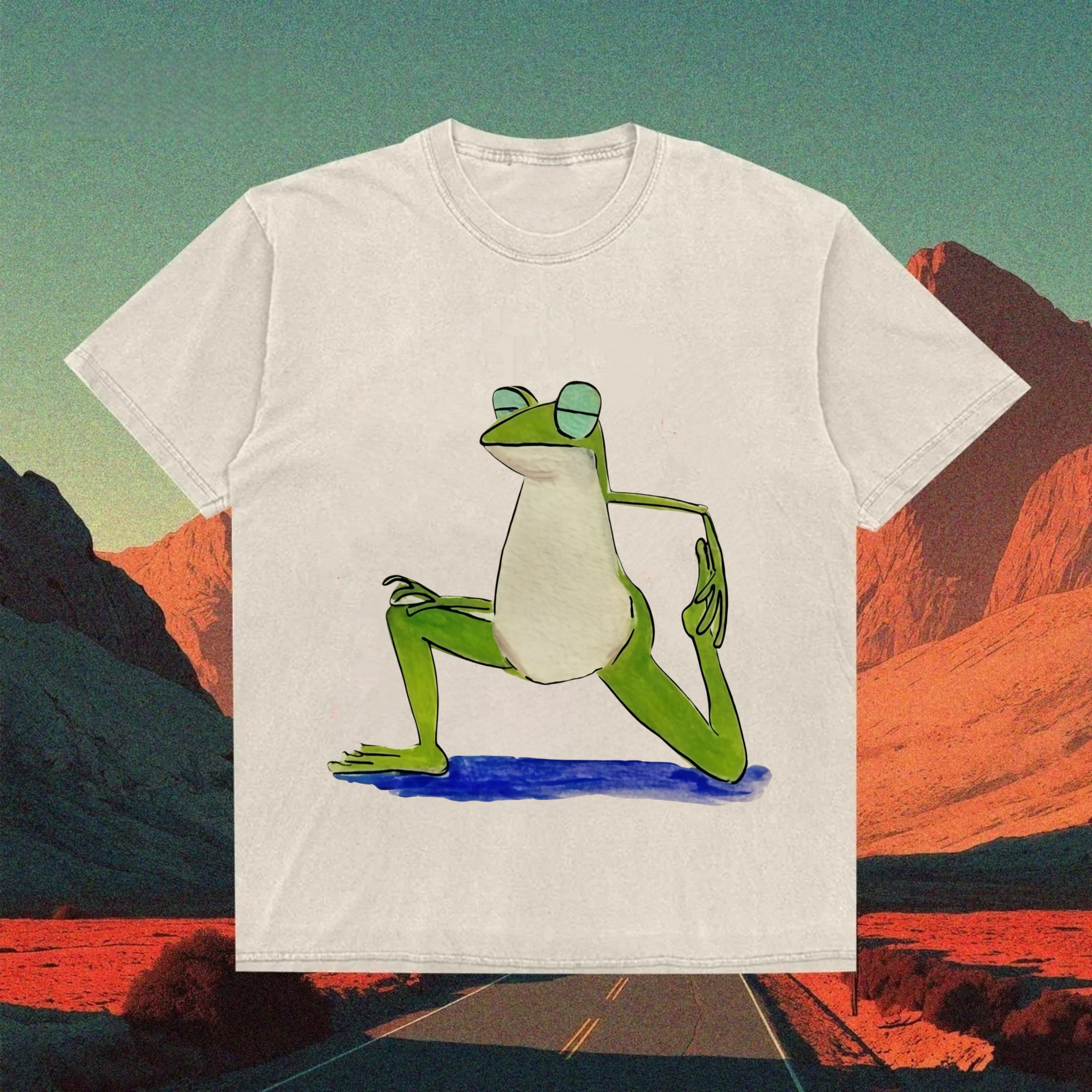 Frogs Doing Morning Exercise T-shirt