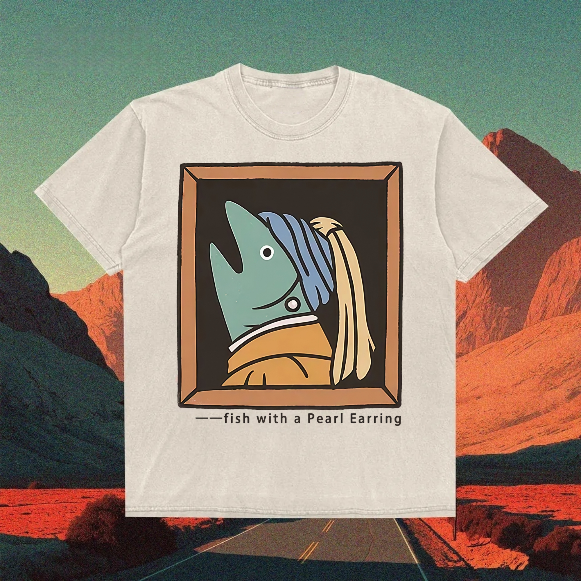 Fish With A Pearl Earring T-Shirt
