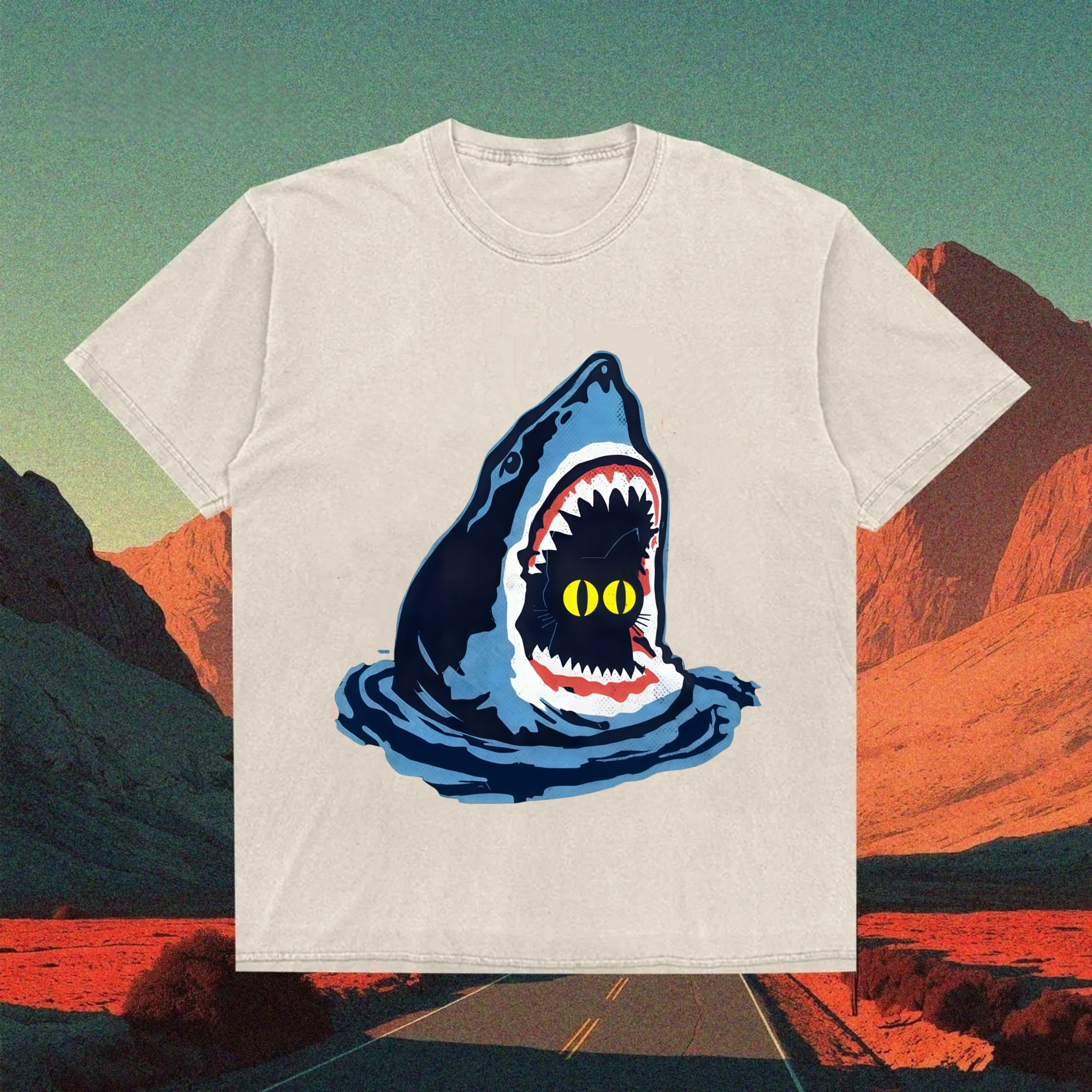 Deep Sea Mystery Shark T-shirt
